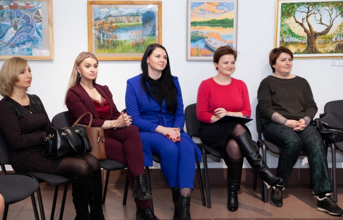 svg+xml;charset=utf-8,%3Csvg%20xmlns%3D Клубу деловых женщин Союза  исполнилось четырнадцать лет!